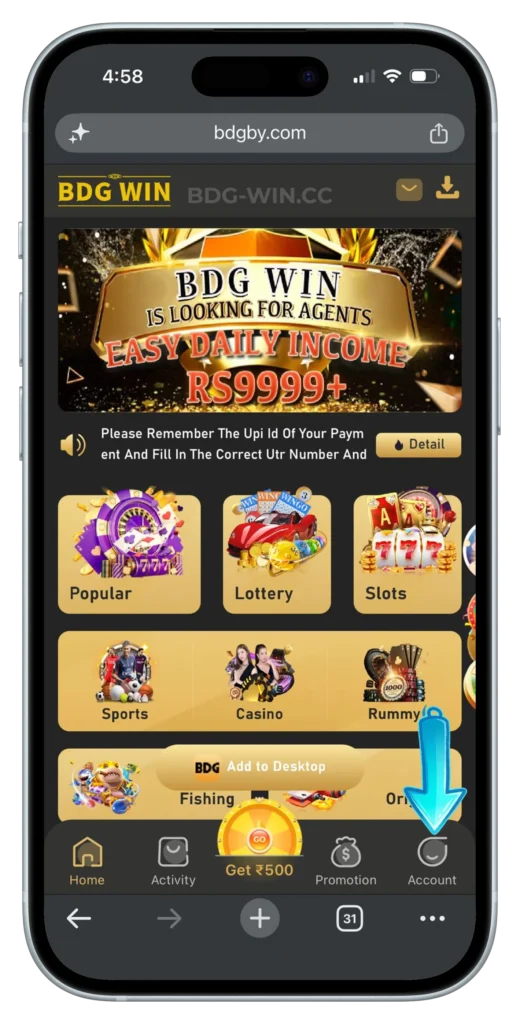 BDGWIN-ACCOUNT