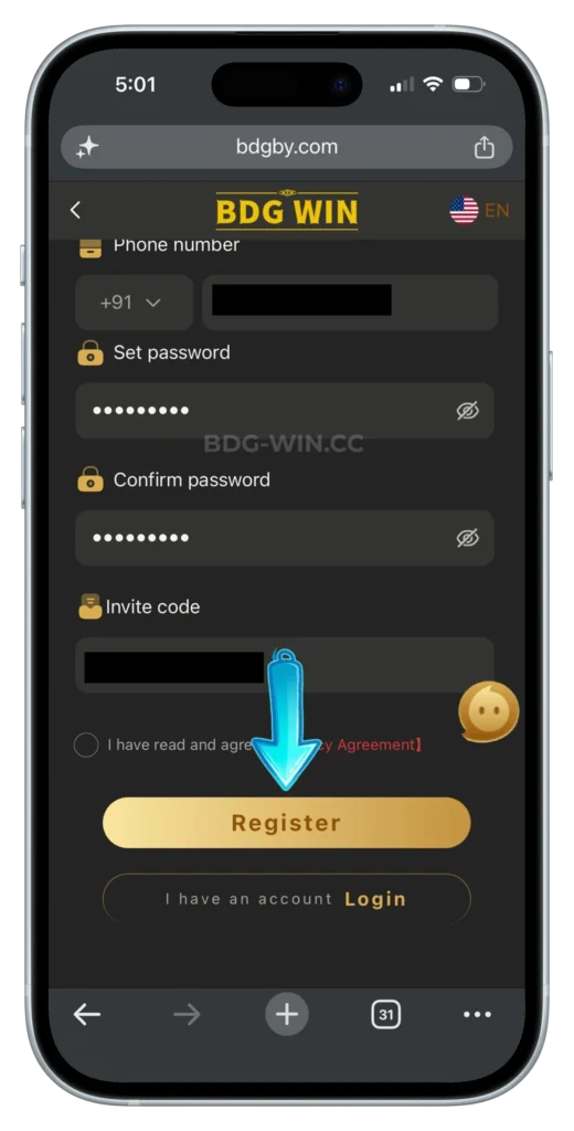 BDGWIN-REGISTER